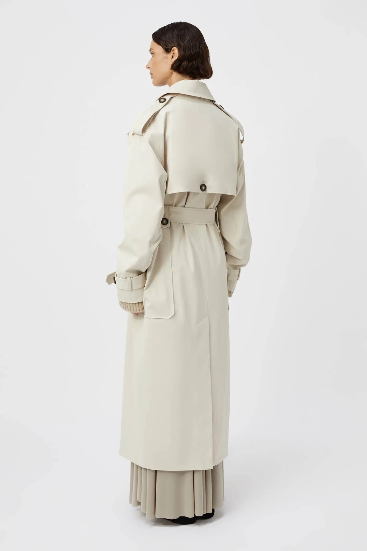 Reyes Classic Trench Coat sold by camilla & marc product image thumbnail 5