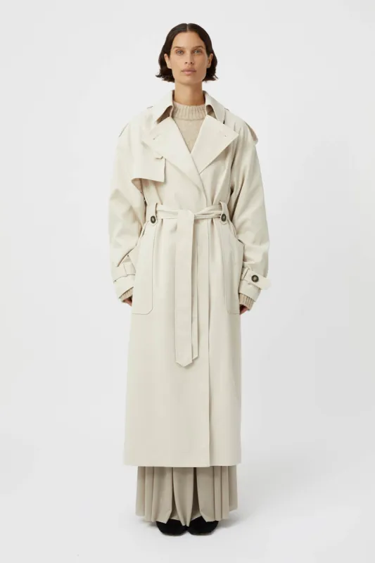 Reyes Classic Trench Coat sold by camilla & marc