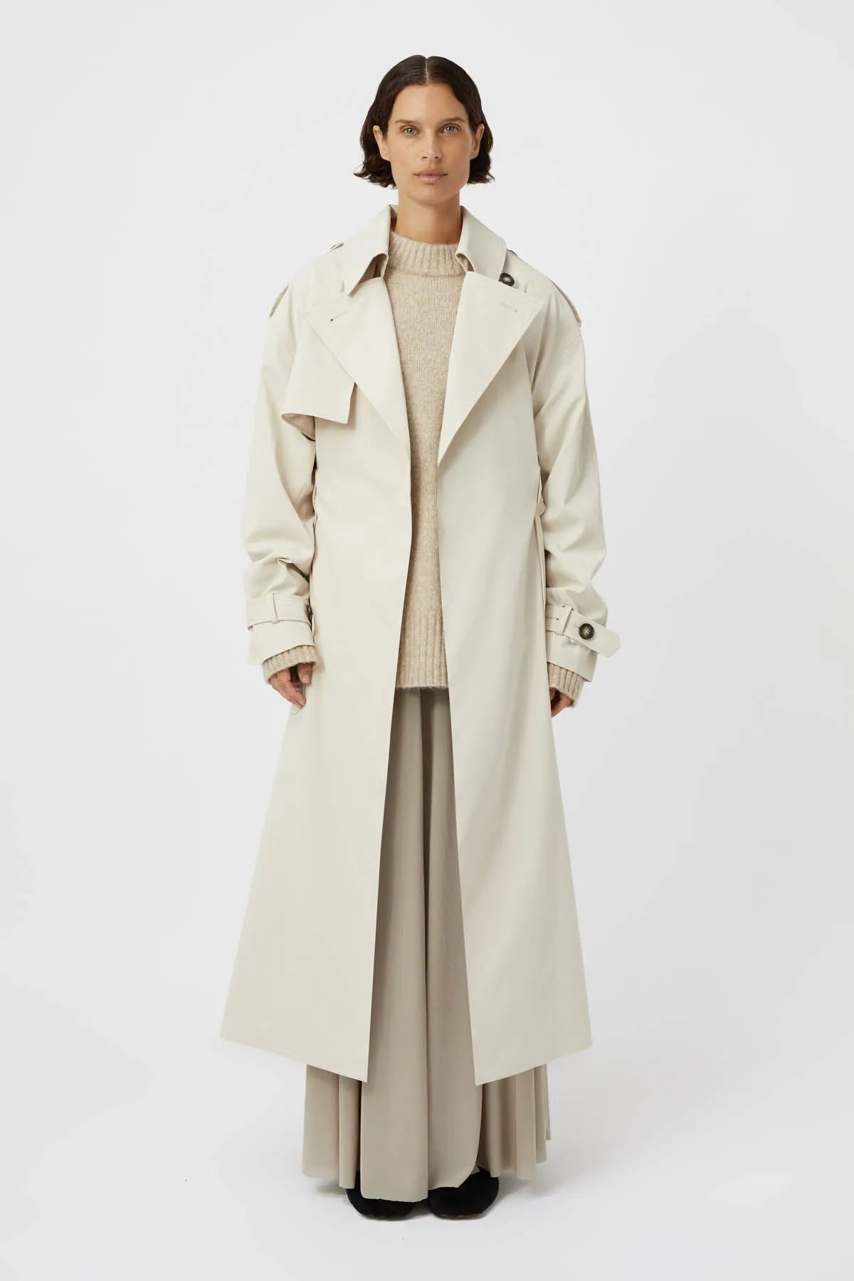 Reyes Classic Trench Coat sold by camilla & marc product image thumbnail 3