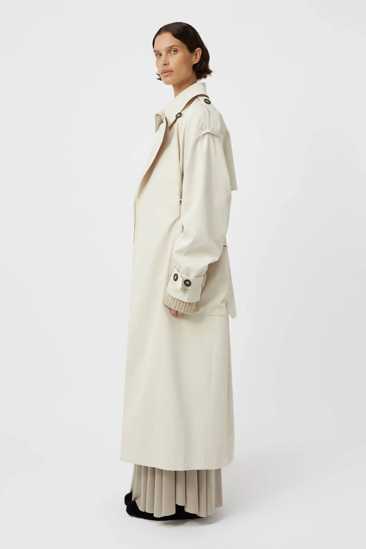 Reyes Classic Trench Coat sold by camilla & marc product image thumbnail 4