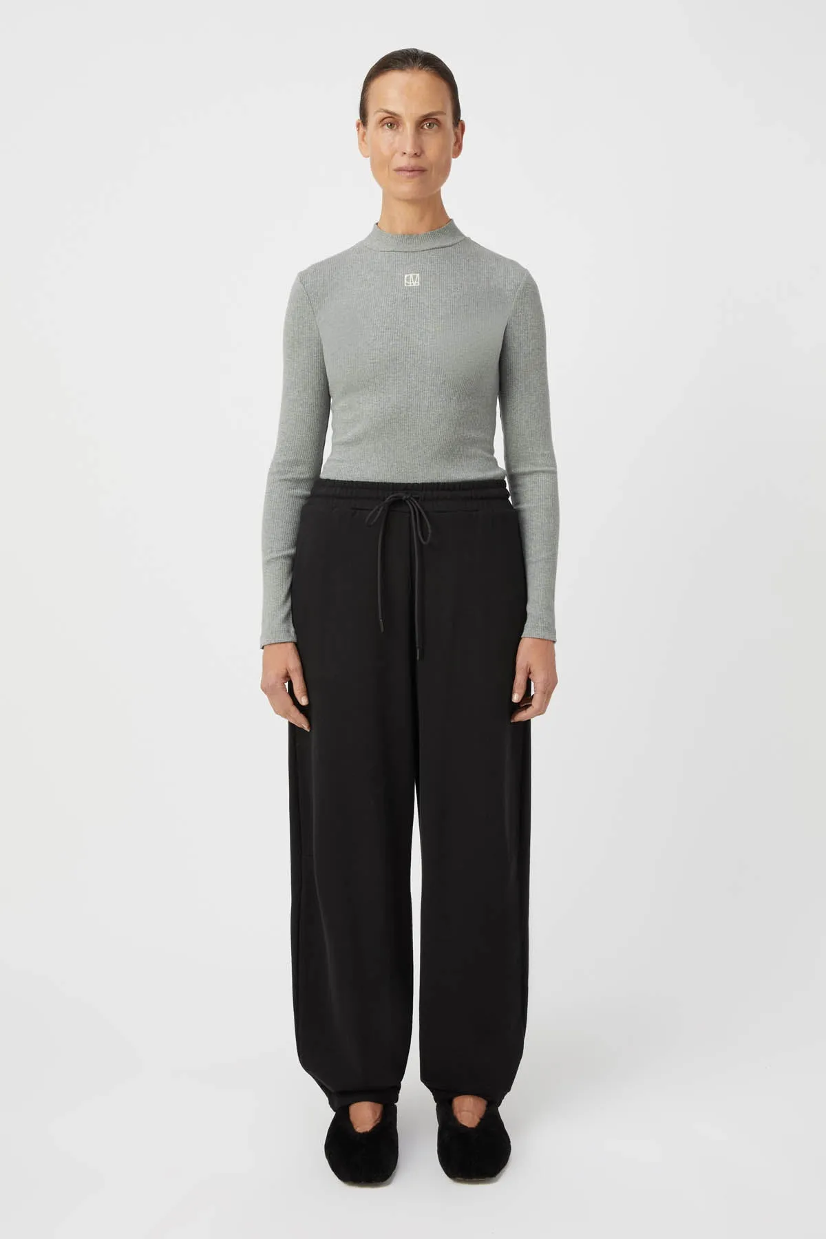 Nora Rib Long Sleeve Top sold by camilla & marc