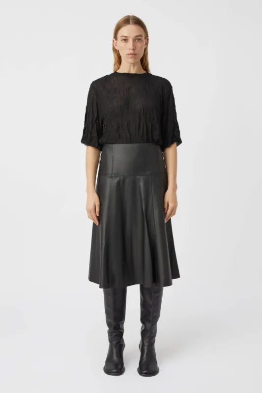 Serge Leather Skirt sold by camilla & marc