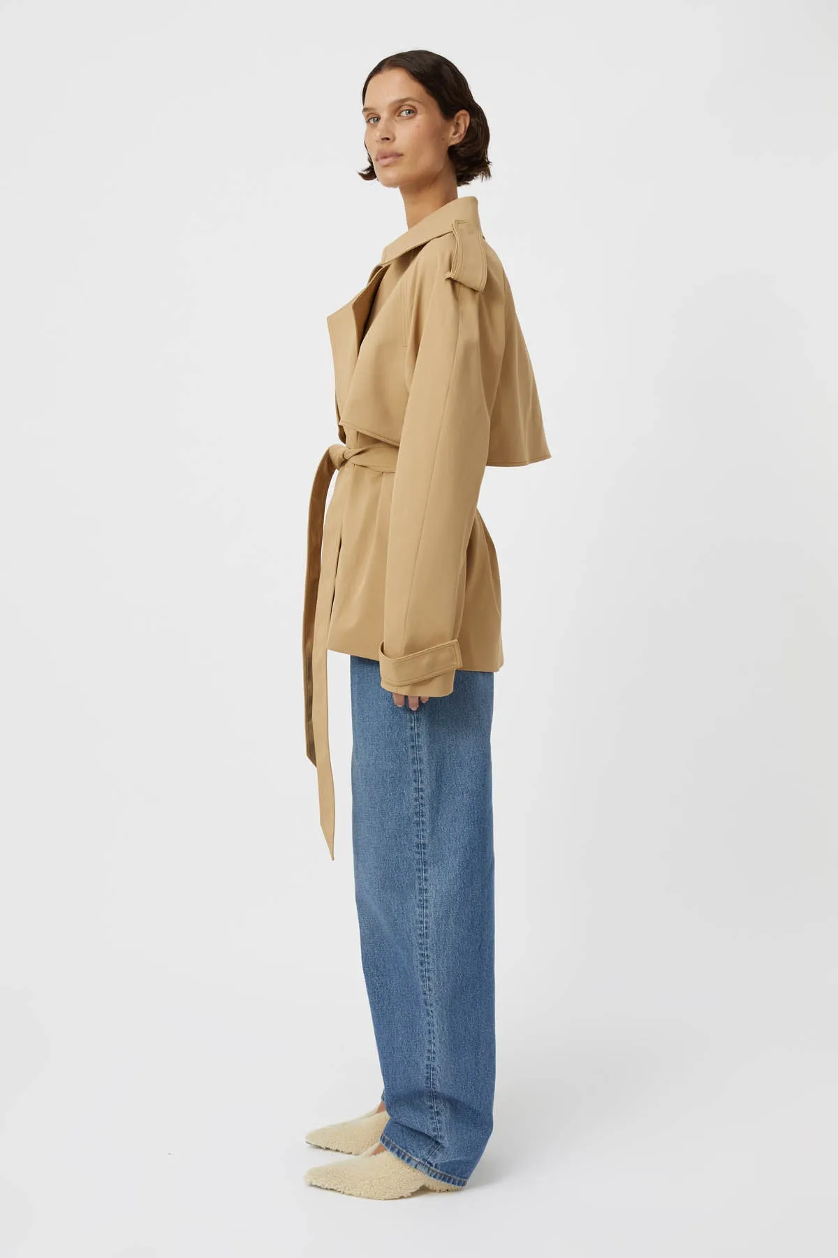Burdock Trench Jacket sold by camilla & marc product image thumbnail 3