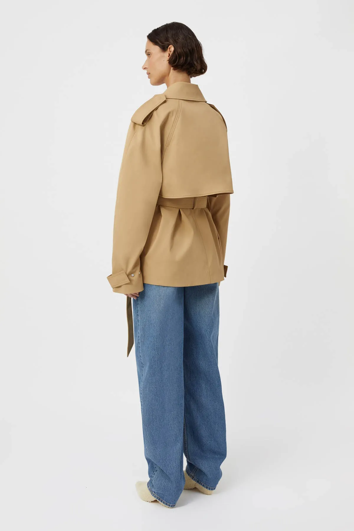 Burdock Trench Jacket sold by camilla & marc product image thumbnail 4
