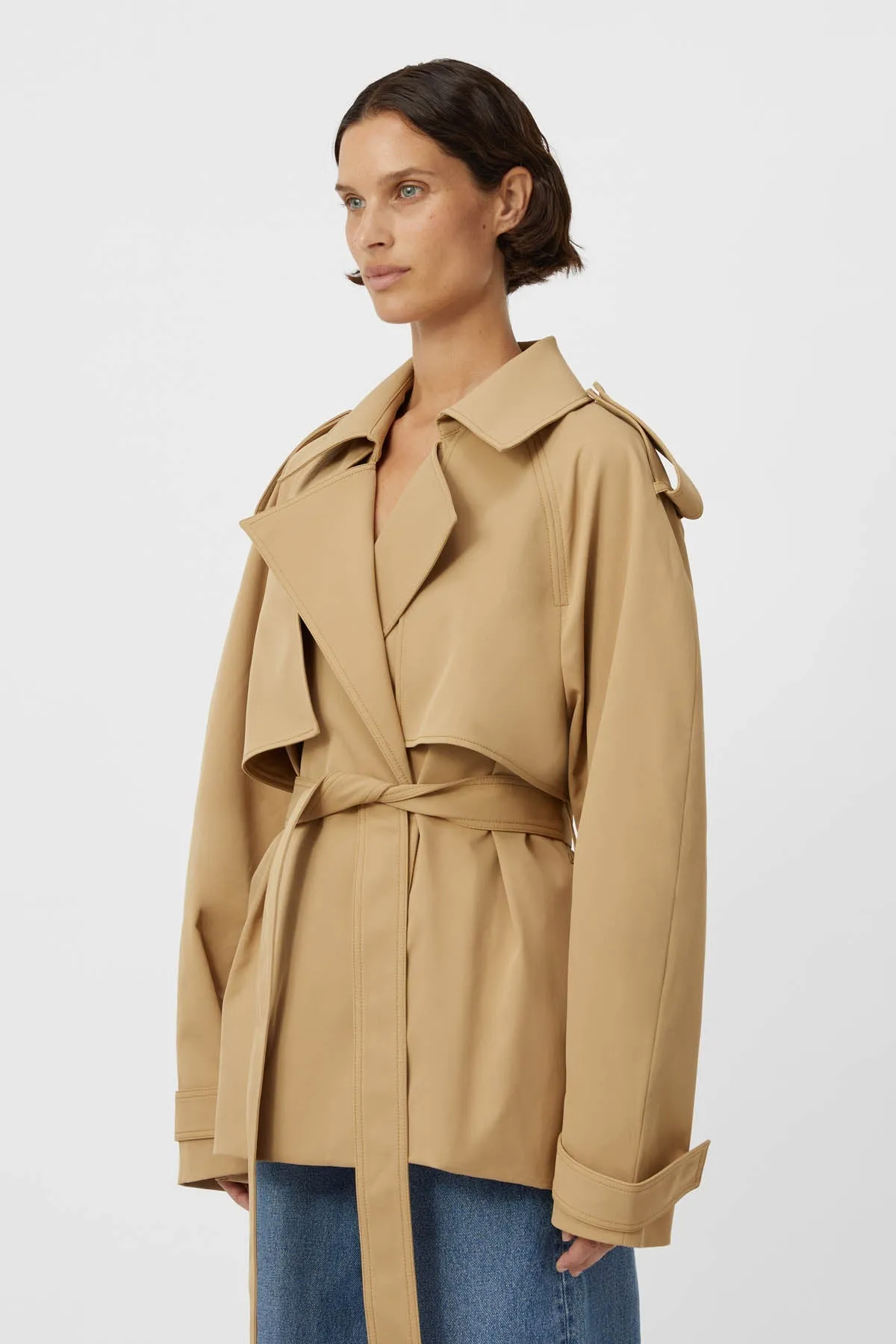 Burdock Trench Jacket sold by camilla & marc product image thumbnail 2