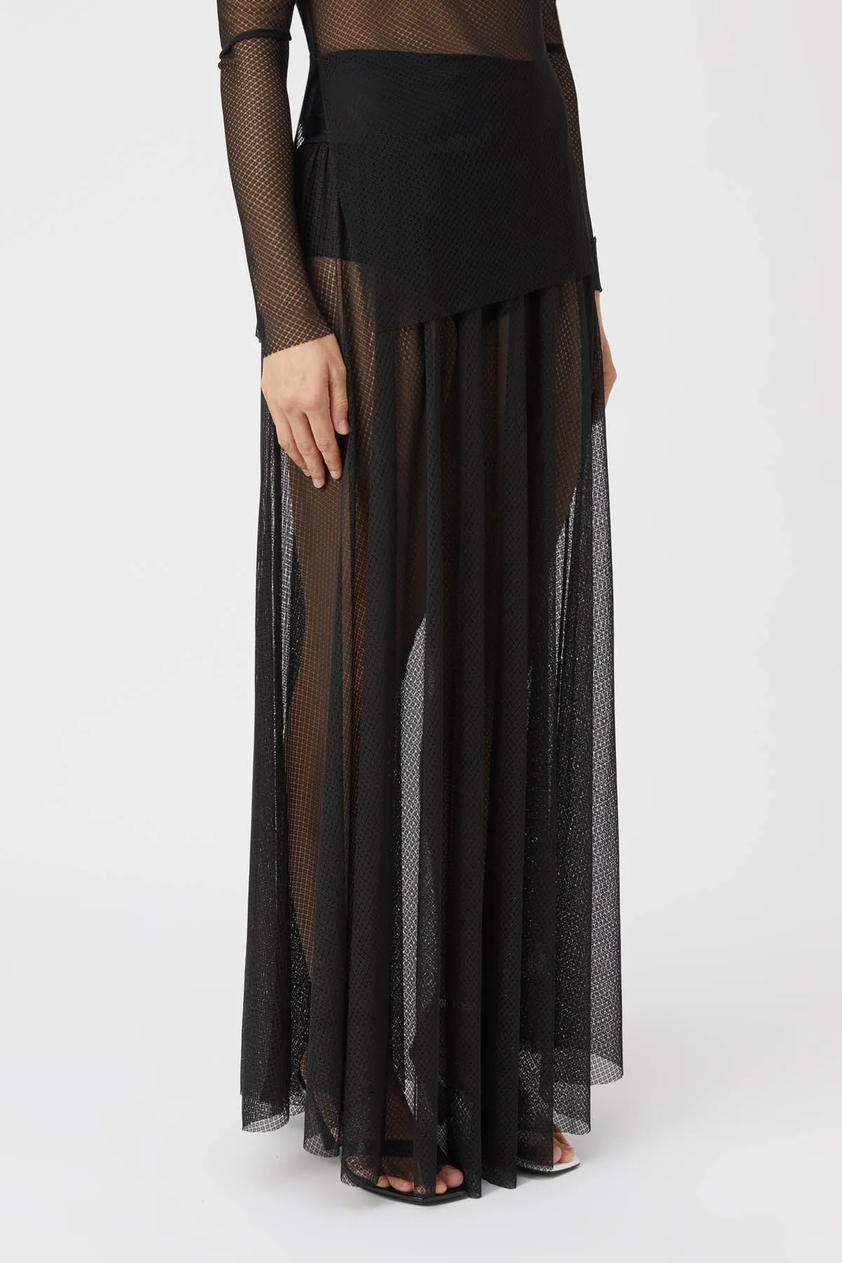 Lattice Maxi Skirt sold by camilla & marc product image thumbnail 2