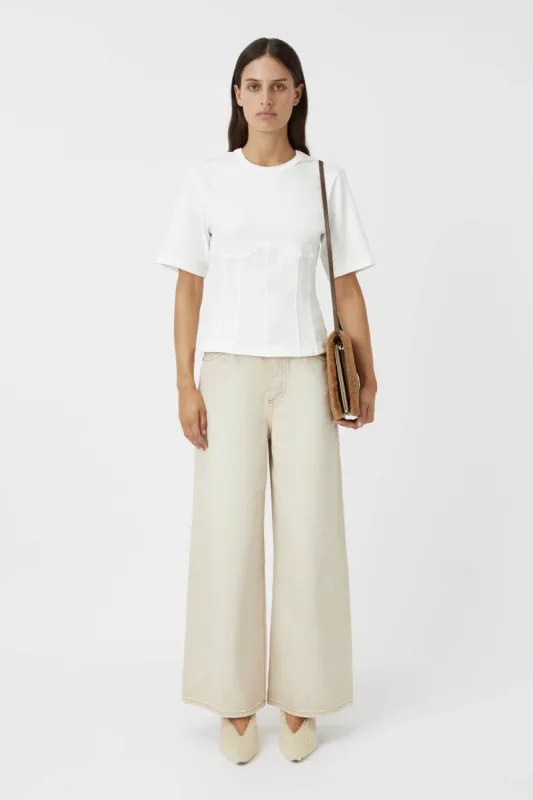 Umber Corset Tee sold by camilla & marc