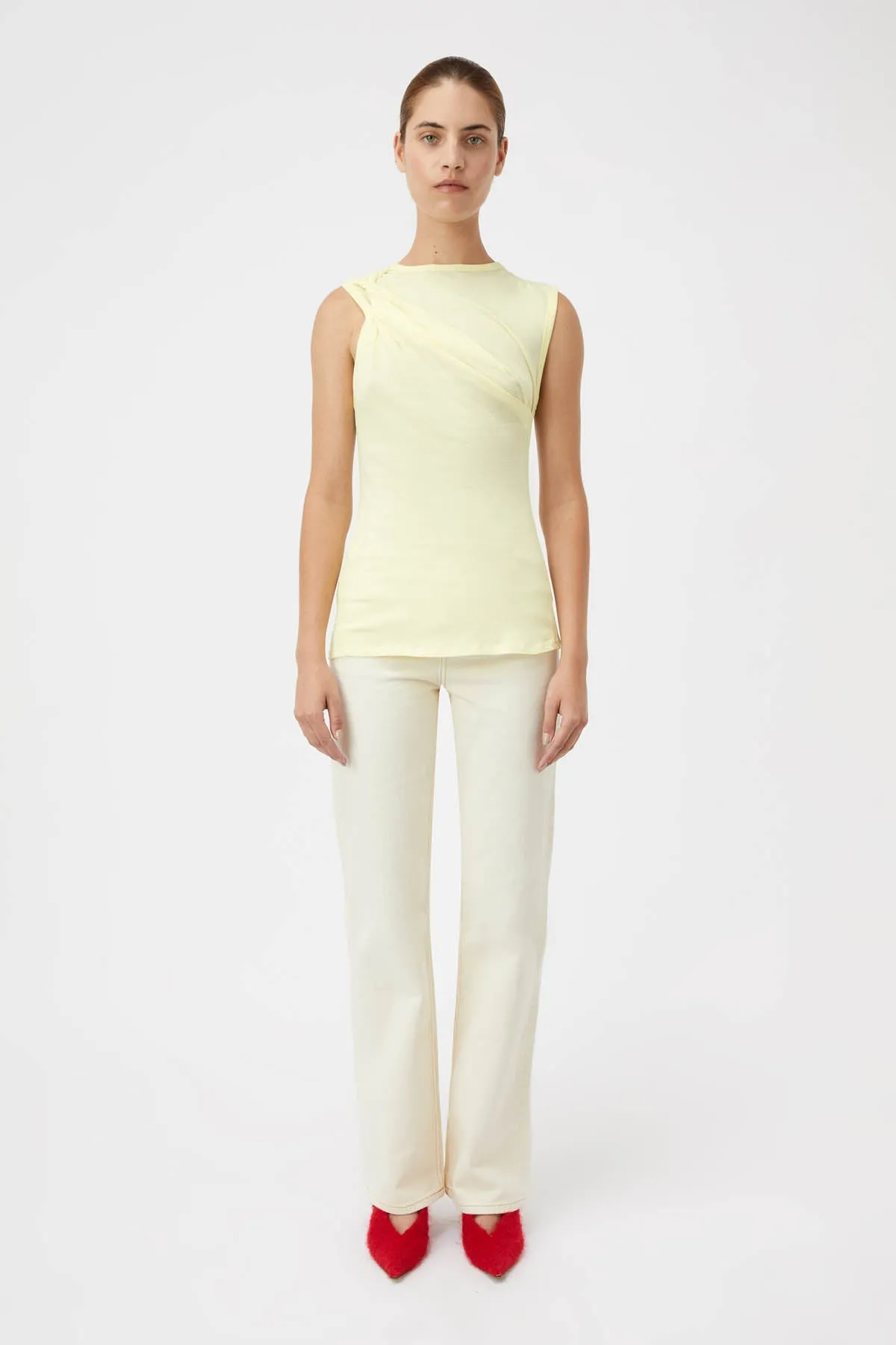 Zella Twist Tank sold by camilla & marc