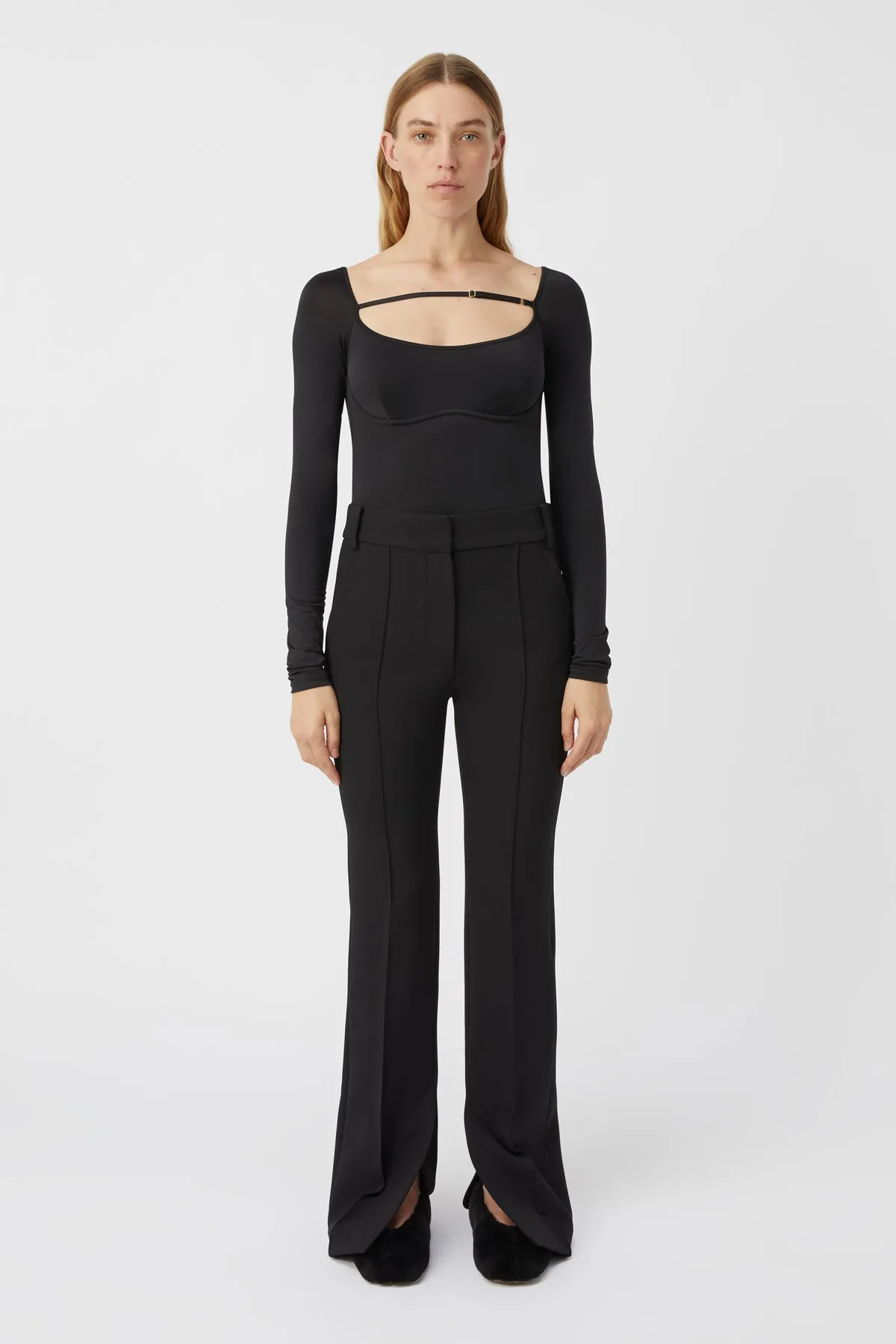 Lorelai Long Sleeve Bodysuit sold by camilla & marc