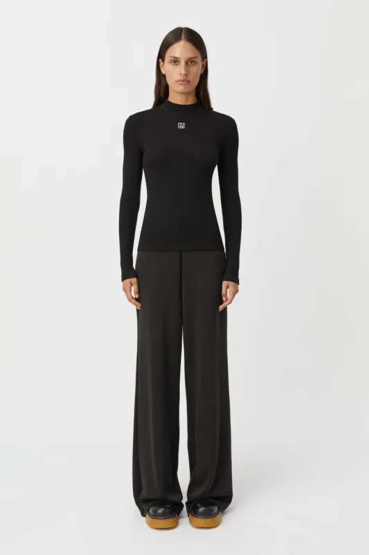 Nora Rib Long Sleeve Top sold by camilla & marc
