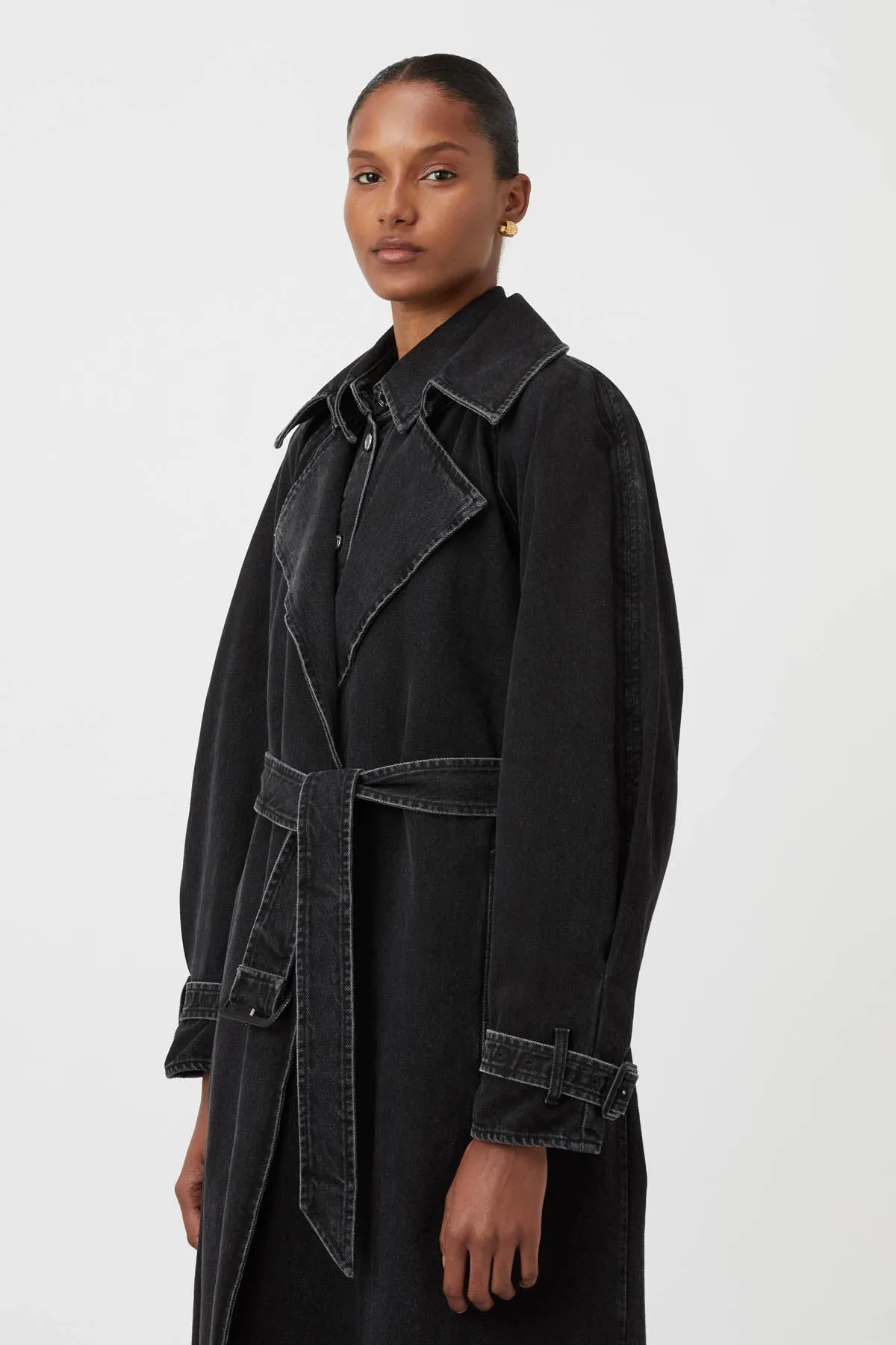 Bea Denim Trench Coat sold by camilla & marc product image thumbnail 2