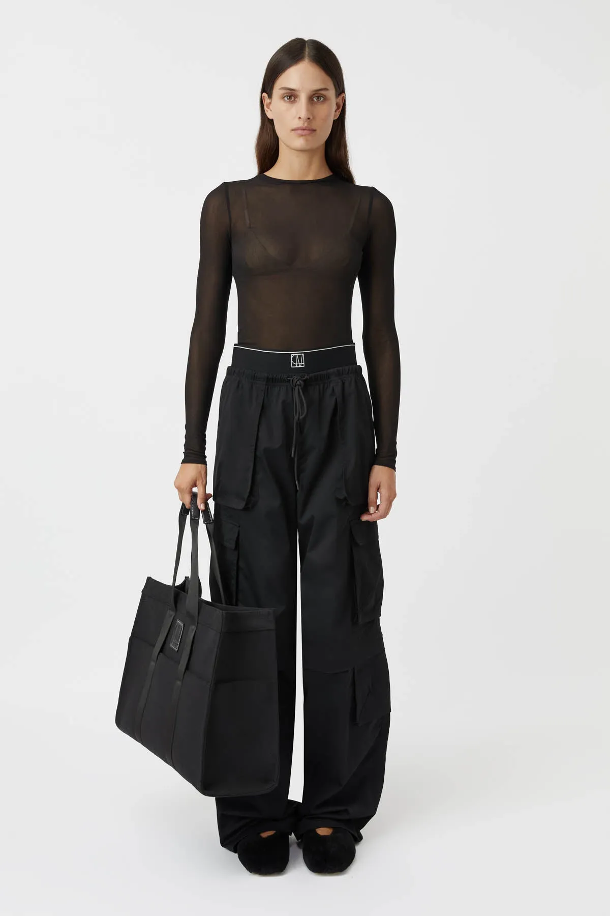 Marie Sheer Long Sleeve Top sold by camilla & marc