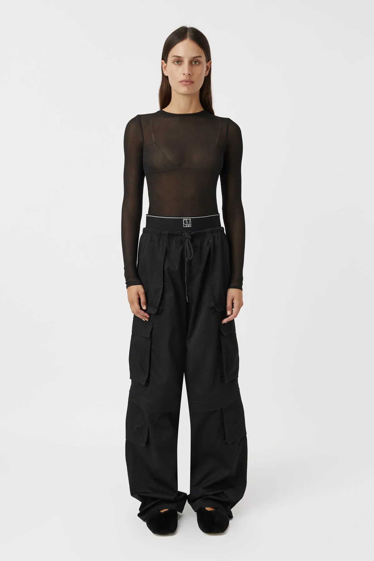 Marie Sheer Long Sleeve Top sold by camilla & marc product image thumbnail 3