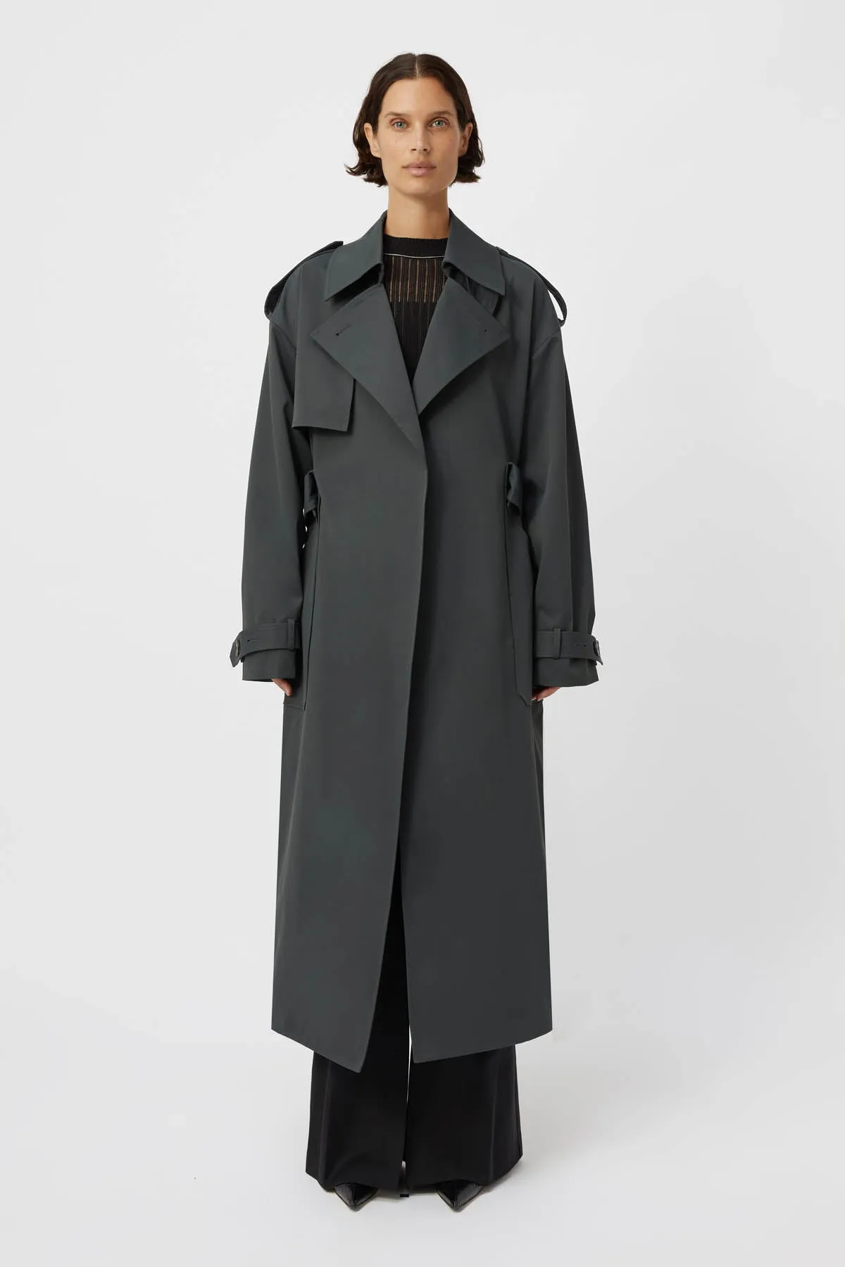 Reyes Classic Trench Coat sold by camilla & marc product image thumbnail 3