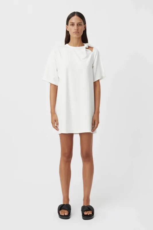 Juno Knot Mini Dress sold by camilla & marc
