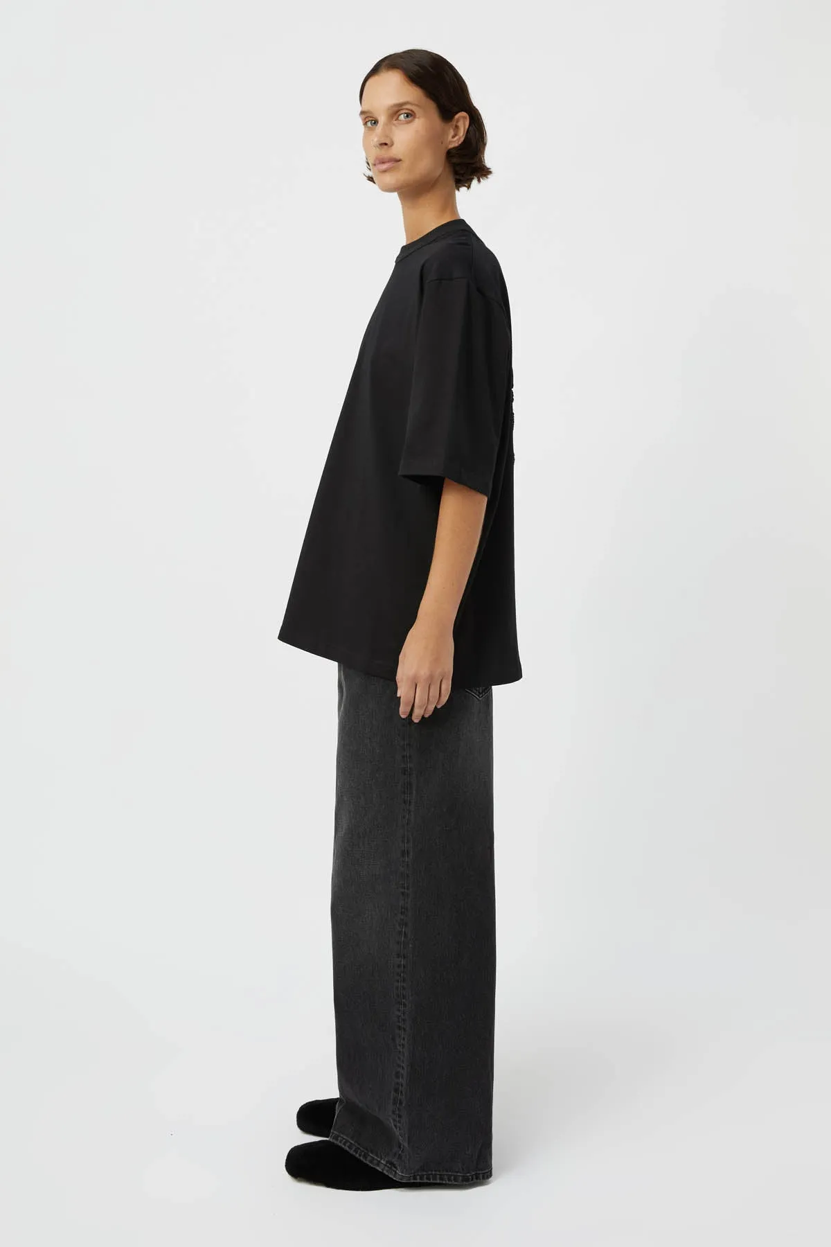 Iwan Embroidery Tee sold by camilla & marc product image thumbnail 3