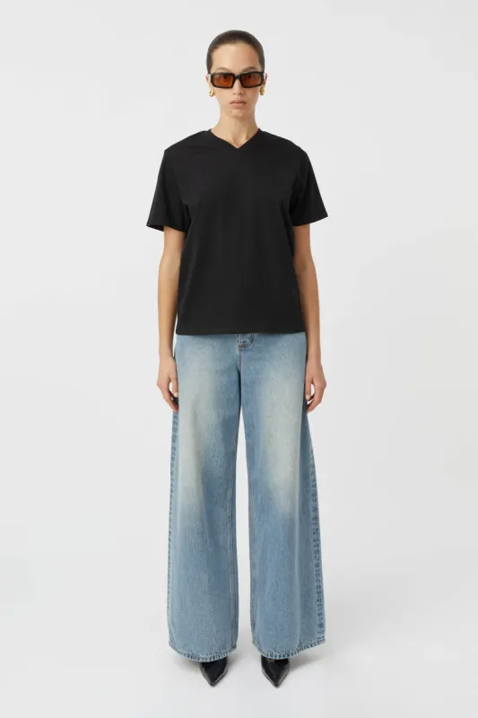 Laufey V-neck Tee sold by camilla & marc