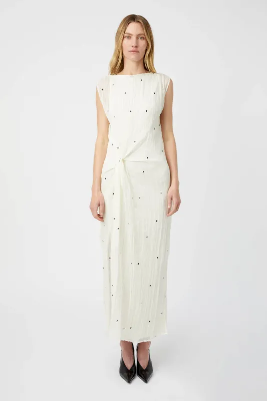 Loren Twisted Midi Dress sold by camilla & marc