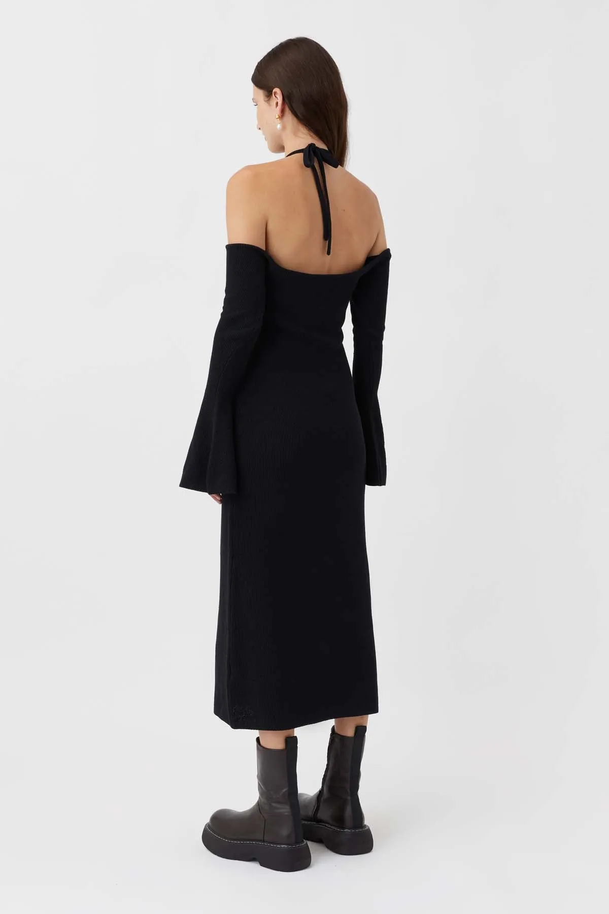 Redwood Cold Shoulder Knit Dress sold by camilla & marc product image thumbnail 5