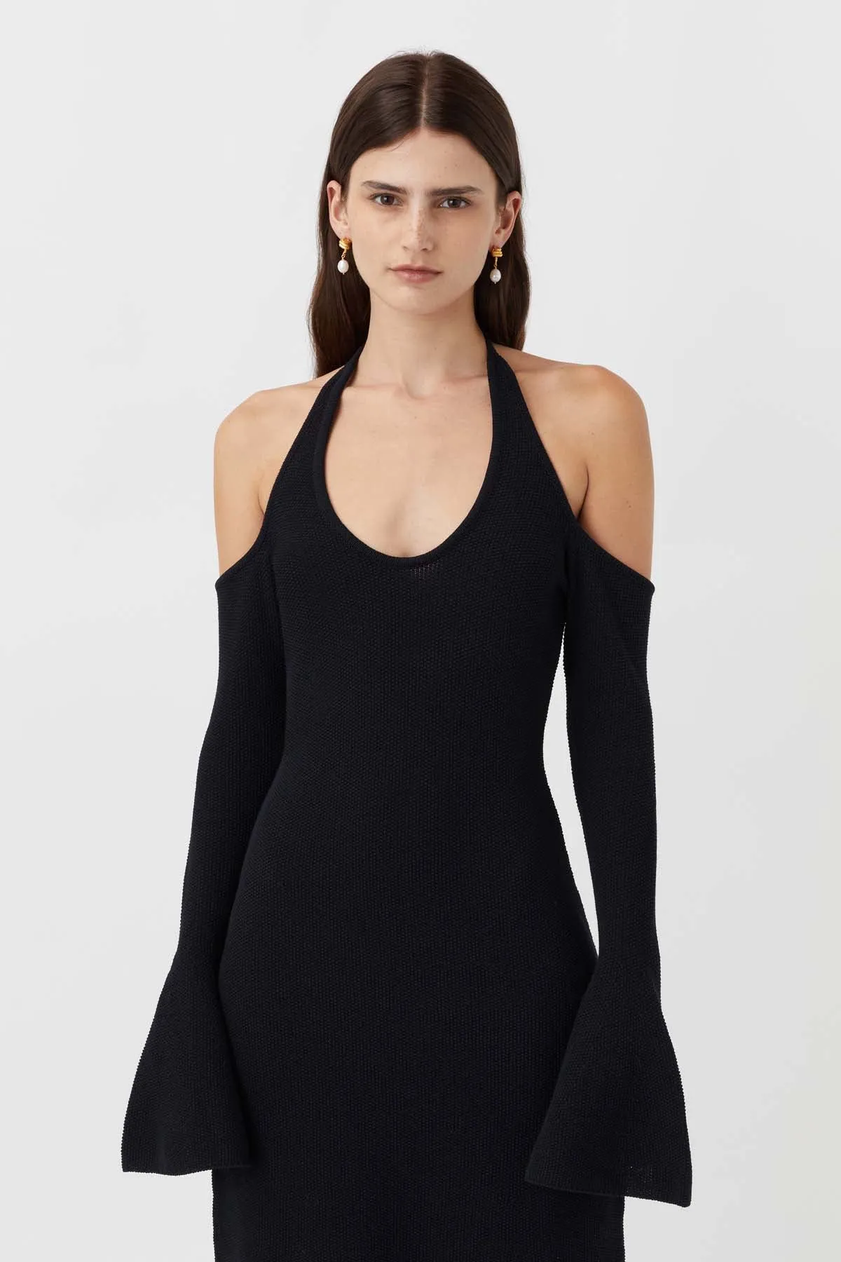 Redwood Cold Shoulder Knit Dress sold by camilla & marc product image thumbnail 2