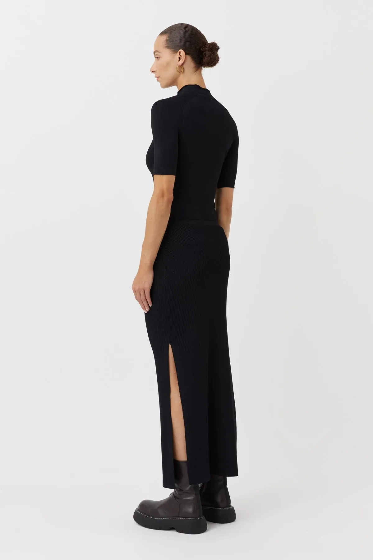 Garnet Short Sleeve Knit Top sold by camilla & marc product image thumbnail 4