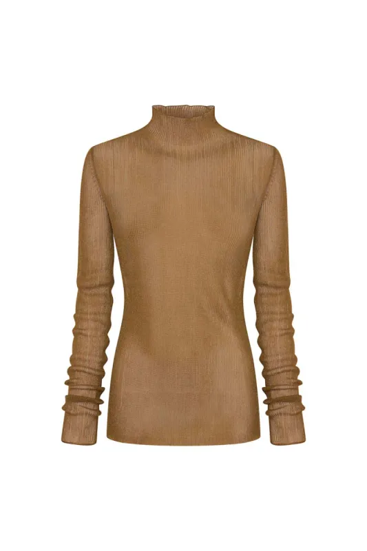 Jade Lurex Knit Top sold by camilla & marc