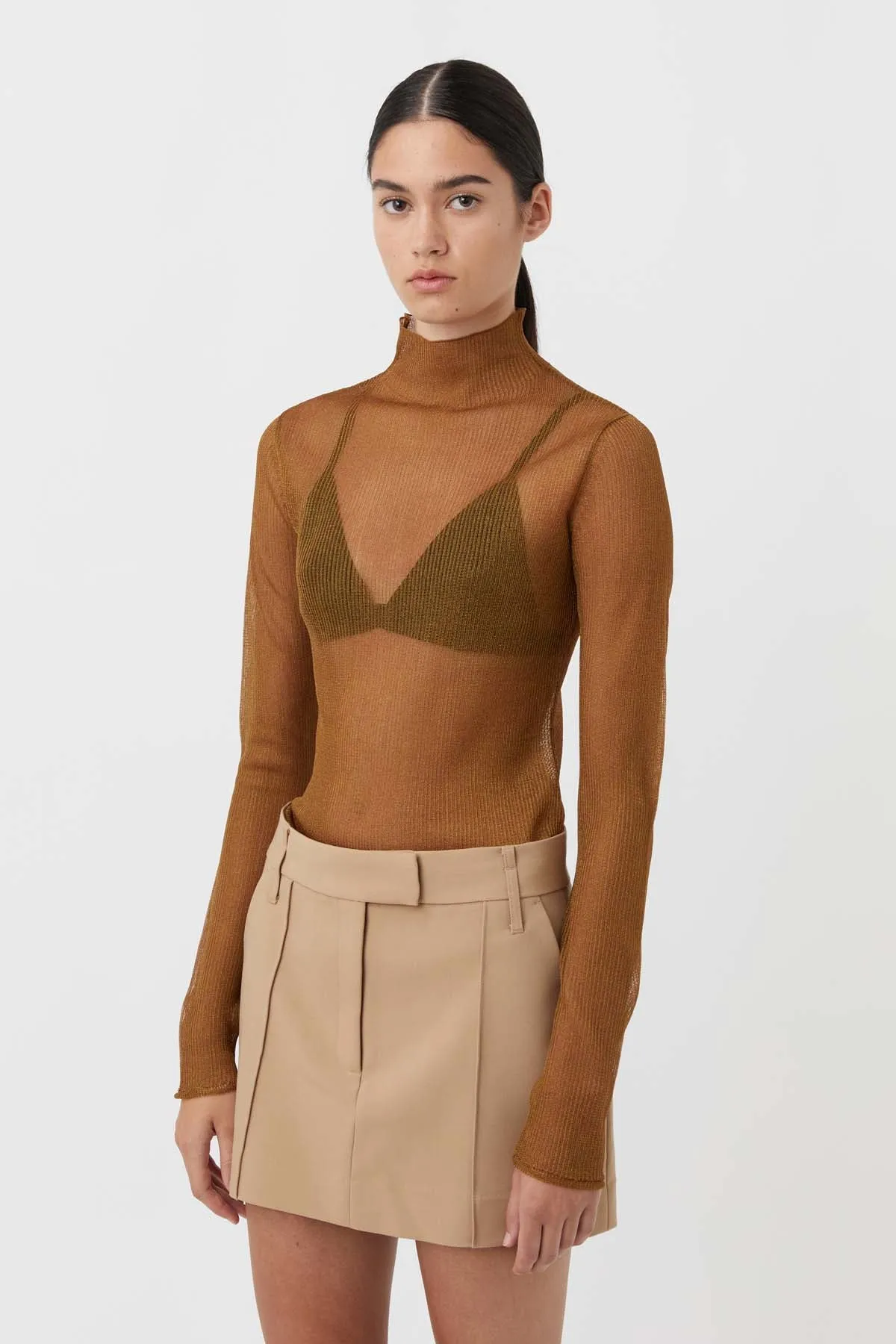 Jade Lurex Knit Top sold by camilla & marc product image thumbnail 2