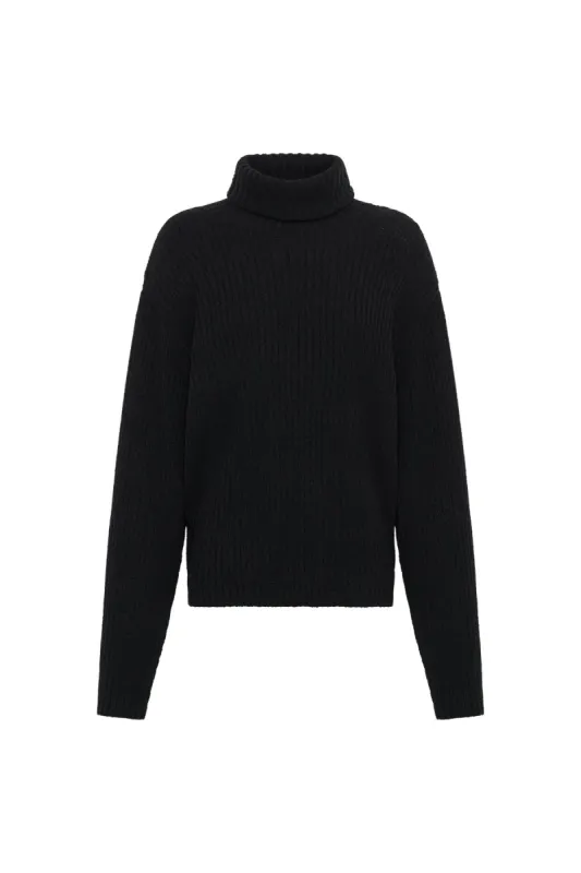 Tシャツ・カットソー CAMILLA AND MARC Ivory Wool Blend Ash Oversize Sweater Camilla & Marc Ivory Wool Blend Ash Oversize Sweater in
