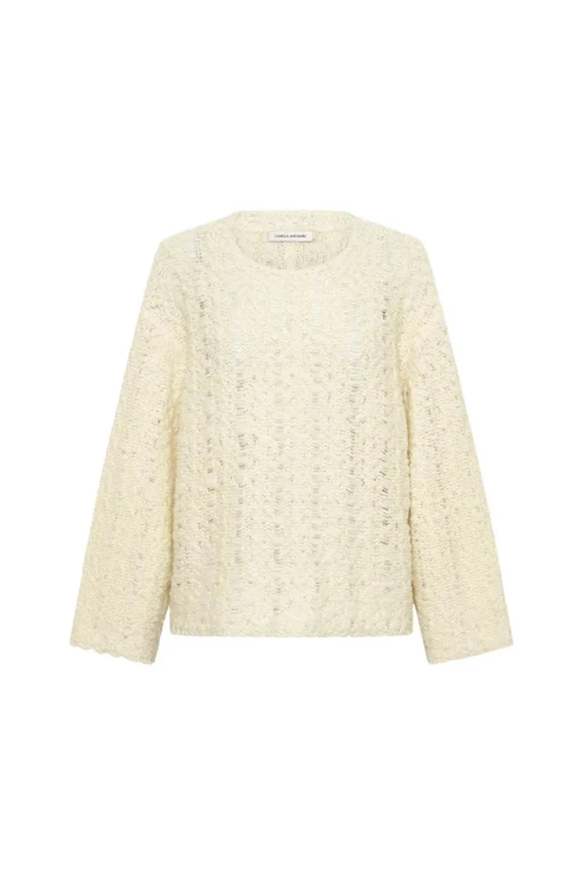 Orchid Knit Crew sold by camilla & marc