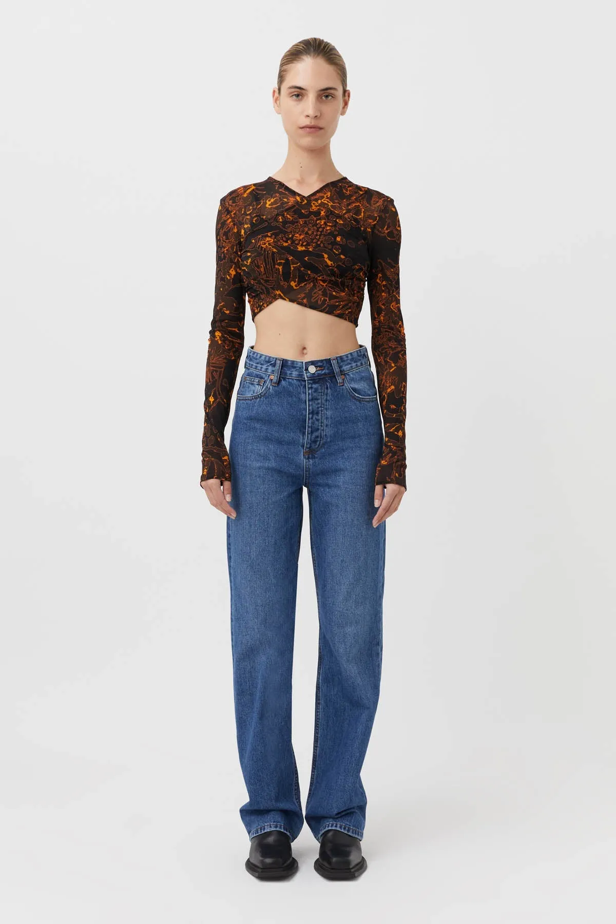 Freesia Sheer Top sold by camilla & marc product image thumbnail 3