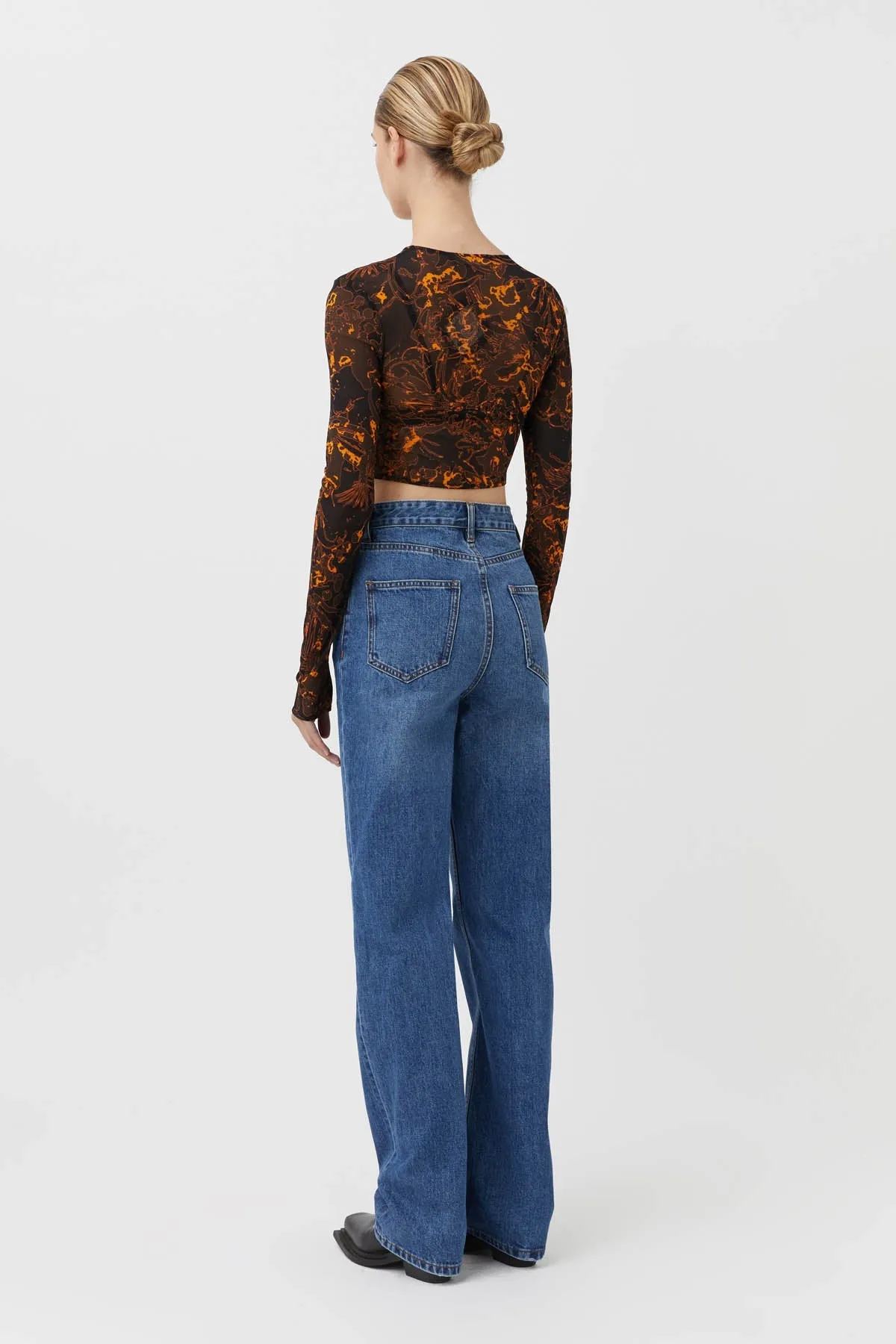 Freesia Sheer Top sold by camilla & marc product image thumbnail 5