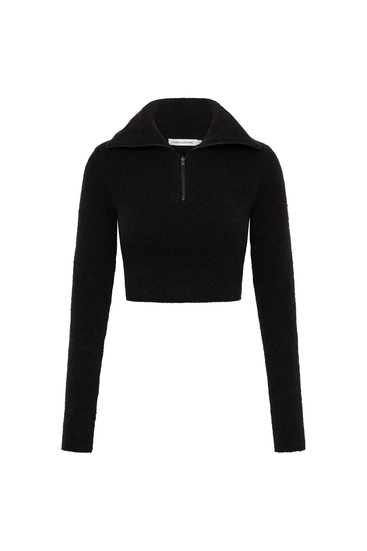 Max Zip Knit Turtleneck sold by camilla & marc