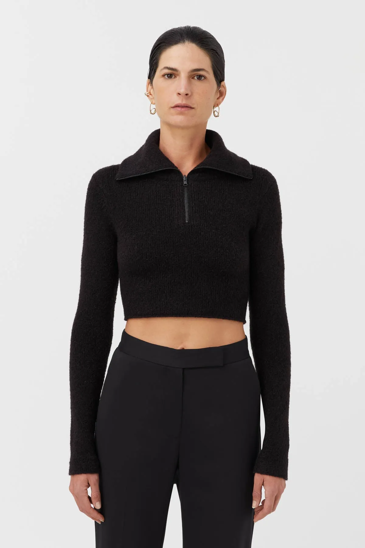 Max Zip Knit Turtleneck sold by camilla & marc product image thumbnail 2