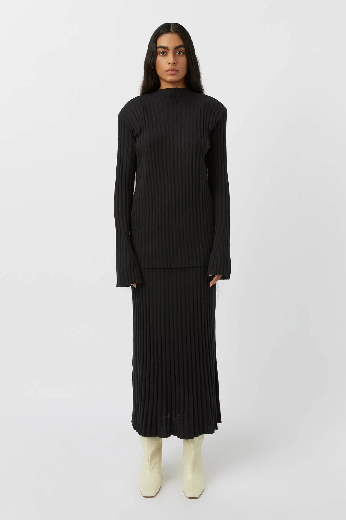 Rubi Long Sleeve Knit Top sold by camilla & marc