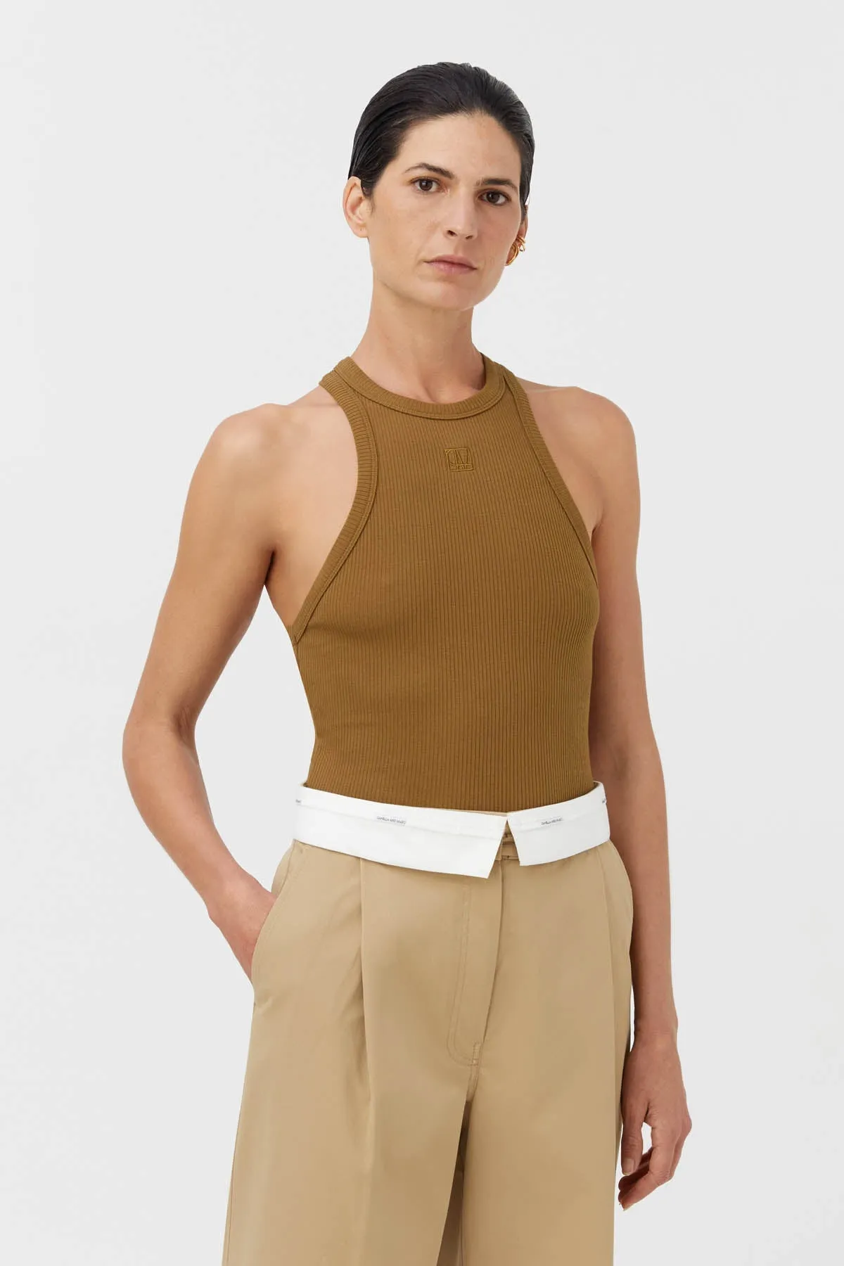 Nora Rib Tank sold by camilla & marc product image thumbnail 2