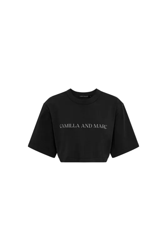 Pierre Cropped Tee sold by camilla & marc