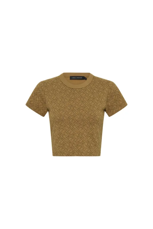 Renee Crop Tee sold by camilla & marc