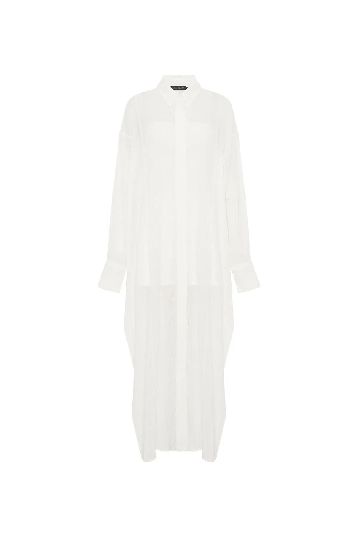 Pia Sheer Texture Dress sold by camilla & marc