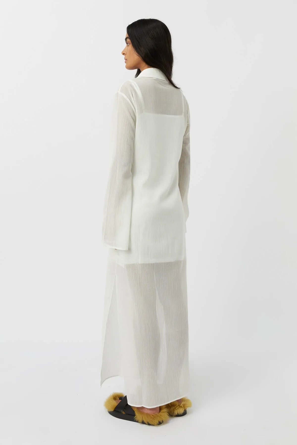 Pia Sheer Texture Dress sold by camilla & marc product image thumbnail 5