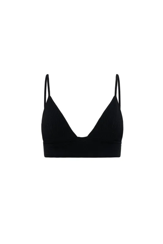 Willow Rib Knit Bralette sold by camilla & marc