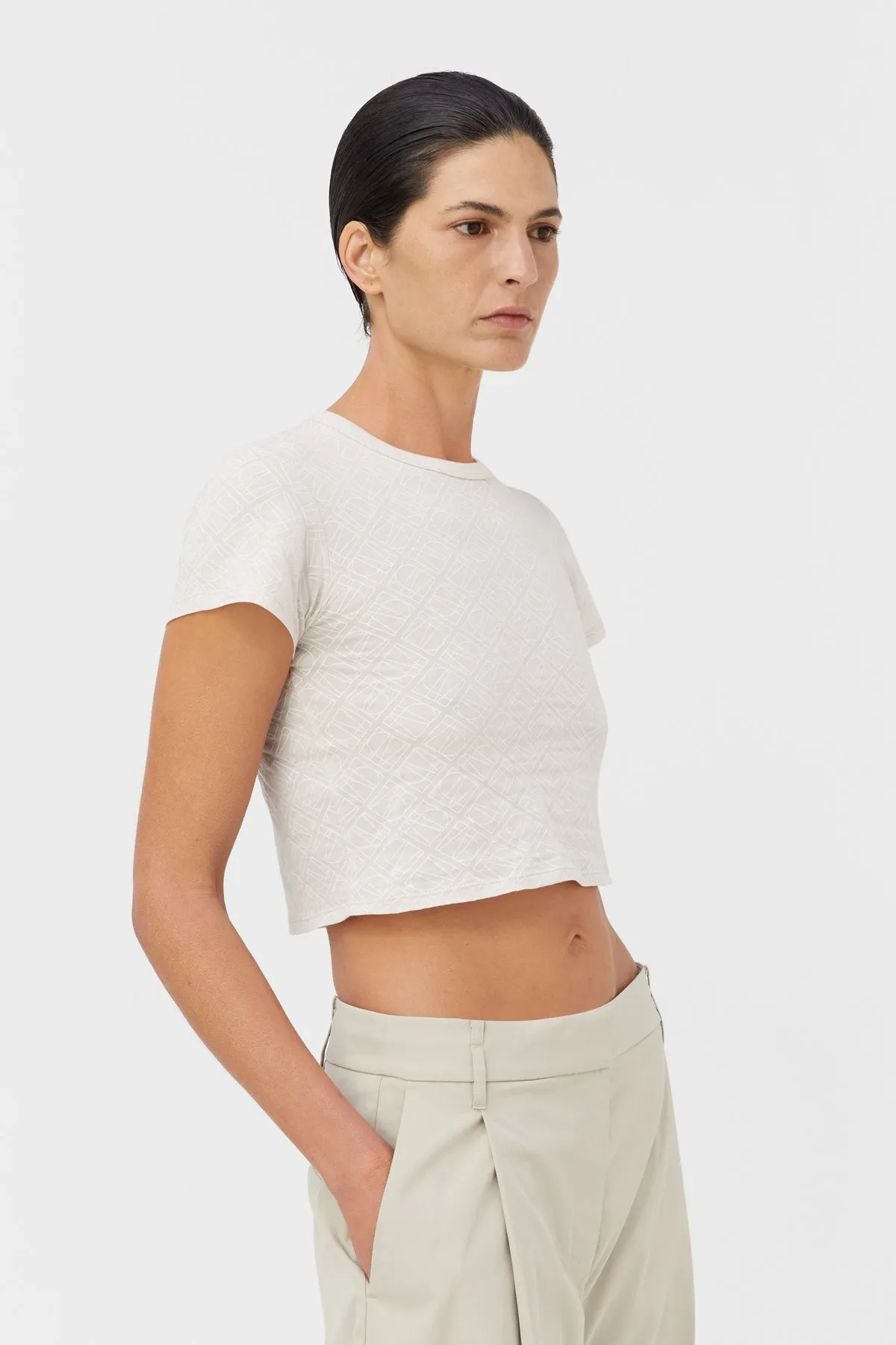 Renee Crop Tee sold by camilla & marc product image thumbnail 2