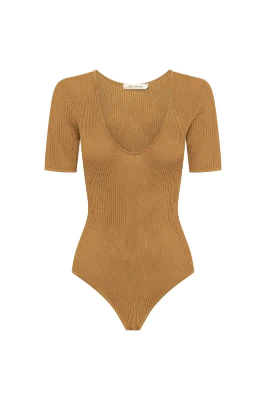 Delaney Knit Bodysuit sold by camilla & marc