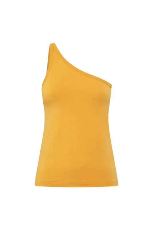 Alma One Shoulder Tank sold by camilla & marc