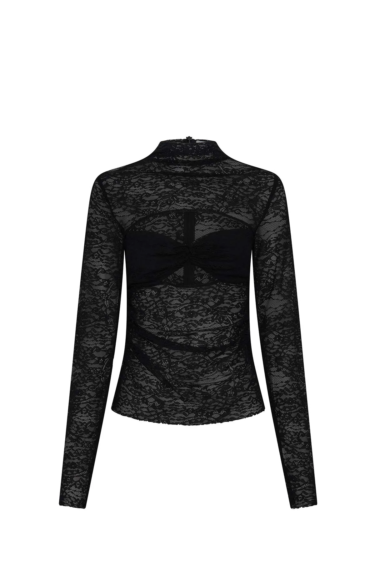 Angelo Lace Long Sleeve Top sold by camilla & marc