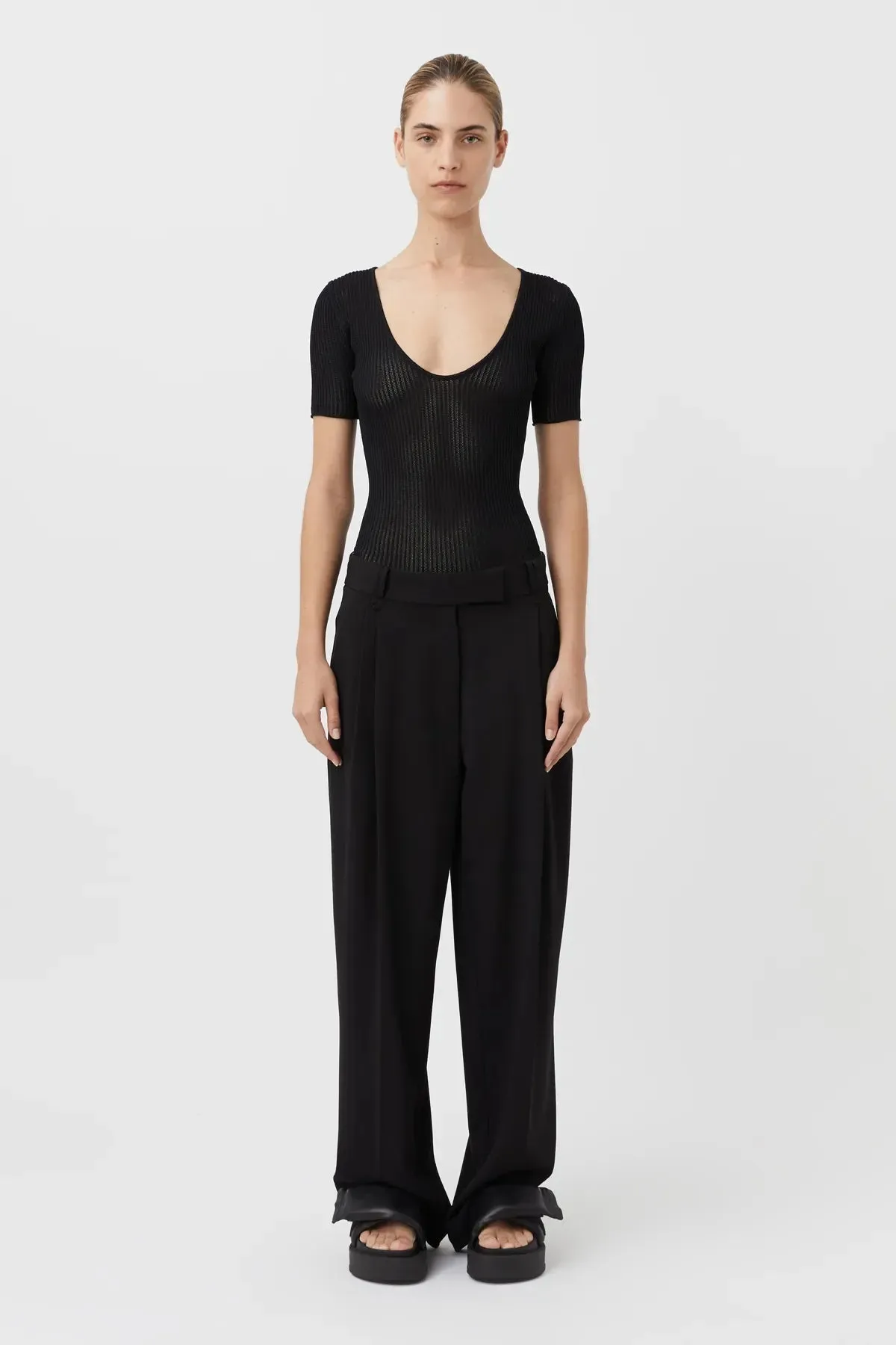 Delaney Knit Bodysuit sold by camilla & marc product image thumbnail 3