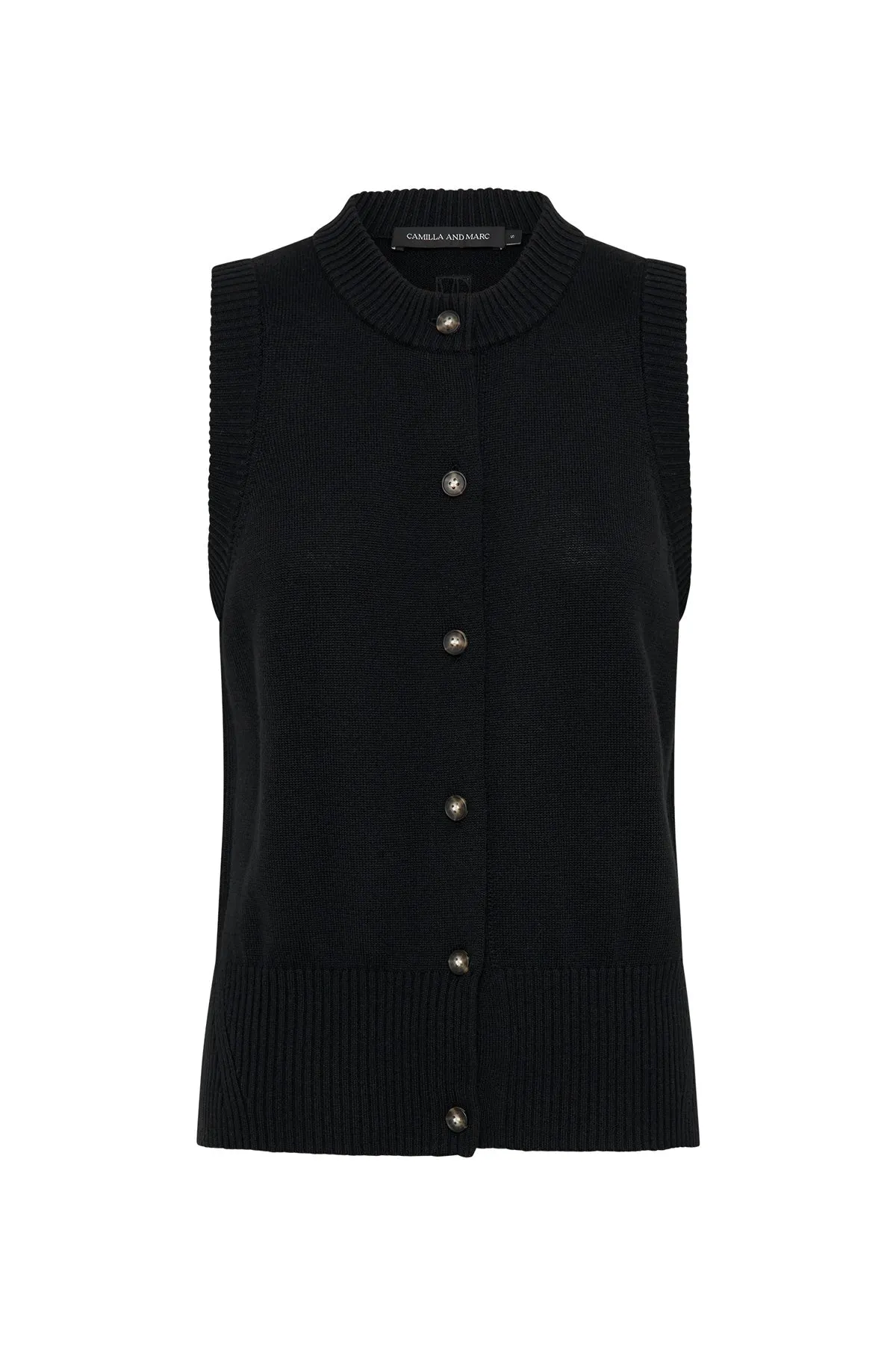 Macie Sleeveless Cardigan sold by camilla & marc product image thumbnail 5