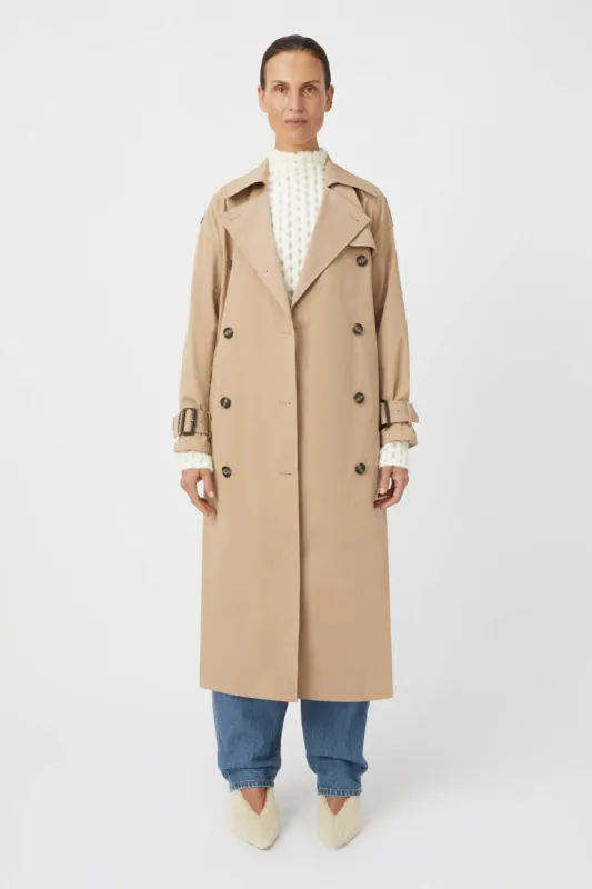 Evans Classic Trench Coat sold by camilla & marc