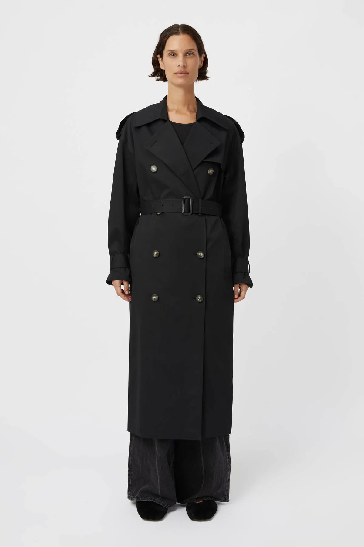 Evans Classic Trench Coat sold by camilla & marc