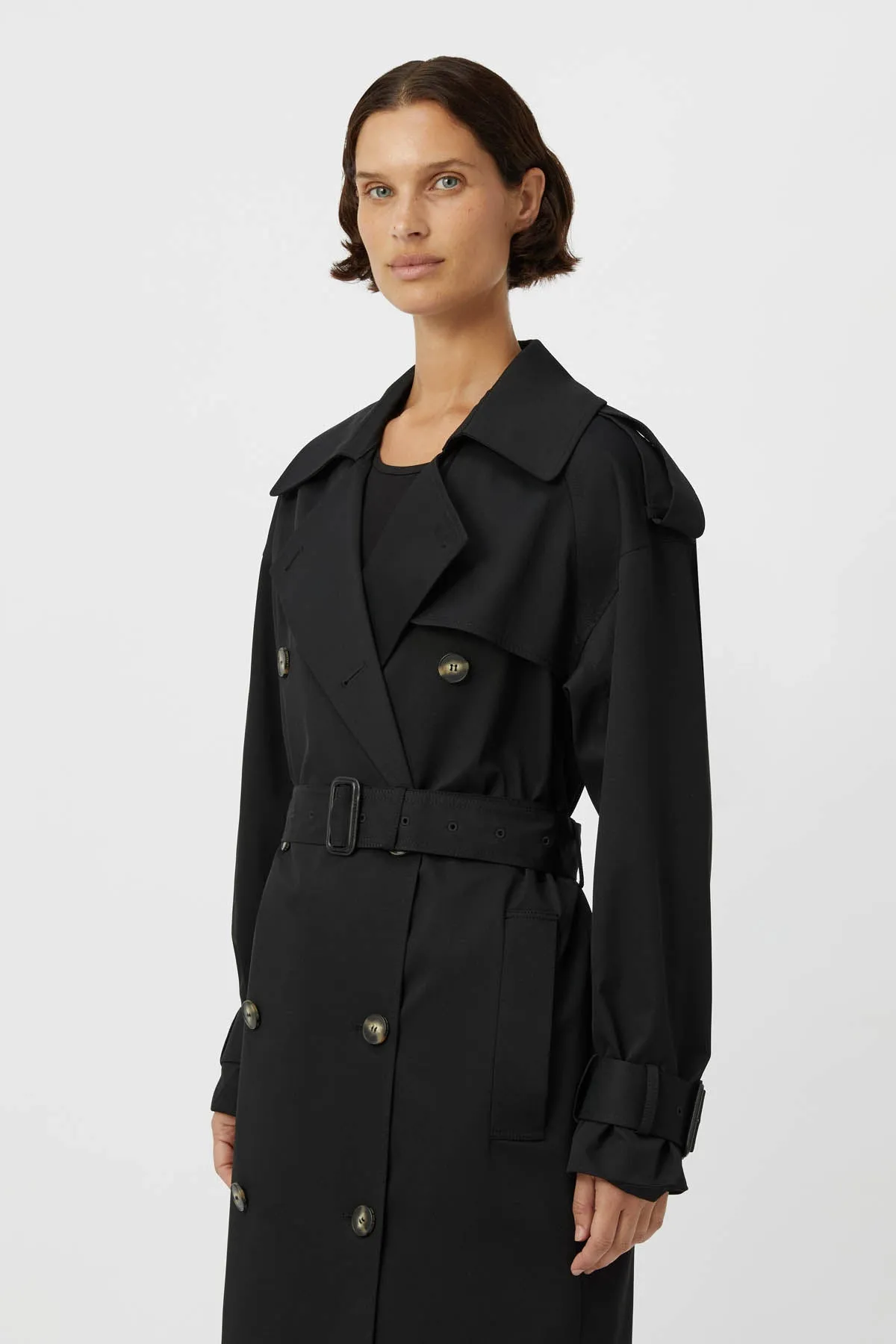 Evans Classic Trench Coat sold by camilla & marc product image thumbnail 2