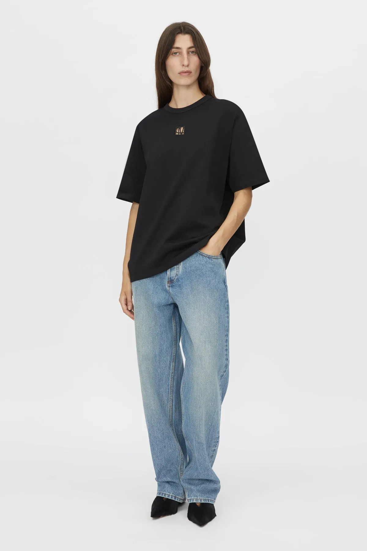 Bloom Embroidered Tee sold by camilla & marc product image thumbnail 2